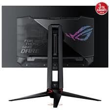 ASUS ROG SWIFT PG27AQDP 26.5 OLED GAMING 2K FREESYNC PREMIUM 2560x1440 0.03ms 480Hz 450cd DP HDMI USB VESA 3YIL AI DESTEK HDR400 GERÇEK SİYAH 99% DCI-P3 10 BIT MONİTÖR
