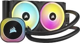 CORSAIR CW-9061001-WW iCUE LINK H100i RGB AIO 240 mm RADYATÖR RGB AYDINLATMA SIVI CPU SOĞUTUCUSU (Intel 1700 Intel 1200 Intel 1150 Intel 1151 Intel 1156 Intel 2011 Intel 2066 AMD AM4 AMD AM5 AMD Str4)
