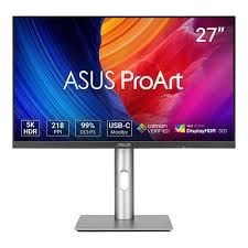 ASUS ProArt PA27JCV 27 5K IPS HDR500 5120 x 2880 5ms 60Hz 400cd DP HDMI USB-C Hoparlör VESA 3YIL 99% DCI-P3 Calman Verified PD 96W Auto KVM Pivot MONİTÖR