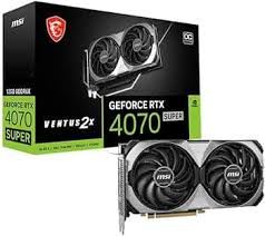 MSI VGA GEFORCE RTX 4070 VENTUS 2X 12G OC RTX4070 12GB GDDR6X 192B DX12 PCIE 4.0 X16 (3XDP 1XHDMI)
