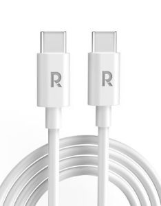 RP-CB1021 60W Type-C to Type-C 1 metre kablo TPE