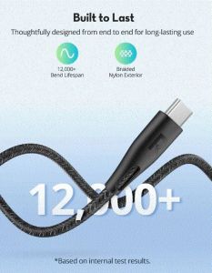 RP-CB1029 60W Fast charging Type-C to C Cable 1.2m