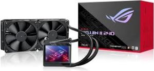 ASUS ROG RYUJIN II 240 ARGB OLED AURA SYNC RGB 2X NOCTUA IPPC 2 PWM 120MM ADRESLENEBİLİR RGB FAN SIVI CPU SOĞUTUCUSU