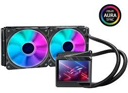 ASUS ROG RYUJIN II 240 ARGB OLED AURA SYNC RGB 2X NOCTUA IPPC 2 PWM 120MM ADRESLENEBİLİR RGB FAN SIVI CPU SOĞUTUCUSU