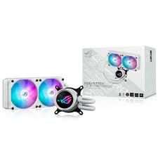 ASUS ROG STRIX LC III 240 ARGB AURA SYNC RGB 120MM*2 ADRESLENEBİLİR RGB FAN CPU SIVI SOĞUTUCUSU BEYAZ