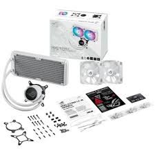 ASUS ROG STRIX LC III 240 ARGB AURA SYNC RGB 120MM*2 ADRESLENEBİLİR RGB FAN CPU SIVI SOĞUTUCUSU BEYAZ