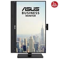 ASUS BE24ECSNK 23.8 IPS WEBCAM 1920x1080 5MS 60HZ DP HDMI USB-C MM VESA 3YIL RJ45,CERCEVESIZ,FLICKER-FREE,DUSUK MAVI ISIK PIVOT Monitör