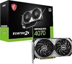 MSI VGA GEFORCE RTX 4070 VENTUS 2X E1 12G OC