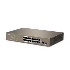 TEF1118P-16-150W 16 portlu 10/100Mbps +1 Gigabit/SFP Slots Switch With 16-Port PoE