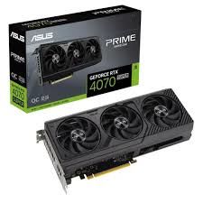 ASUS PRIME-RTX4070S-O12G NVIDIA GEFORCE RTX 4070 SUPER 12GB GDDR6X 192bit 2565MHz OC HDMI 3xDP DLSS3 EKRAN KARTI