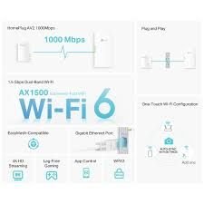 TP-LINK TL-WPA7817 KIT 1201 Mbps AX1500 KABLOSUZ POWERLINE GENİŞLETİCİ
