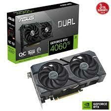 ASUS GEFORCE RTX 4060 TI 16G DUAL RTX4060TI O16G 16GB GDDR6 128bit 2625MHz OC HDMI 3xDP DLSS3 EKRAN KARTI
