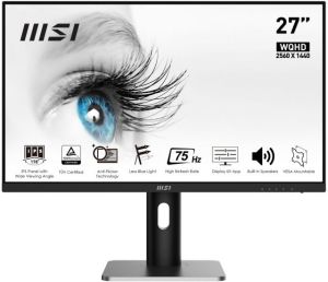 MSI 27 PRO MP273QP 2560x1440 (WQHD) FLAT IPS 75HZ 1MS ANTI-GLARE PIVOT MONITOR