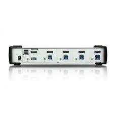 ATEN CS1914-AT-G 4-PORT USB DP/AUDIO KVMP/USB SWITCH
