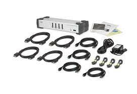 ATEN CS1914-AT-G 4-PORT USB DP/AUDIO KVMP/USB SWITCH