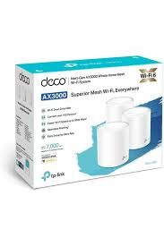 TP-LINK DECO X60 3-PACK AX5400 MBPS TUM EV MESH WI-FI 6 SİSTEMİ (UCLU PAKET)