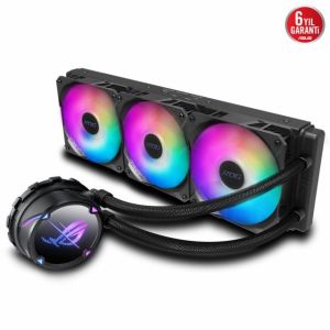 ASUS ROG STRIX LC II 360 ARGB AURA SYNC RGB 120MM*3 ADRESLENEBİLİR RGB FAN CPU SIVI SOĞUTUCUSU V3