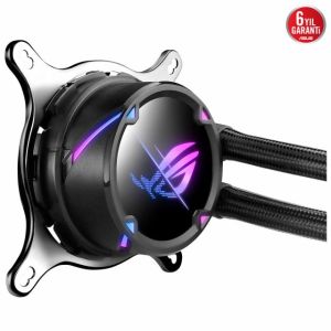 ASUS ROG STRIX LC II 360 ARGB AURA SYNC RGB 120MM*3 ADRESLENEBİLİR RGB FAN CPU SIVI SOĞUTUCUSU V3