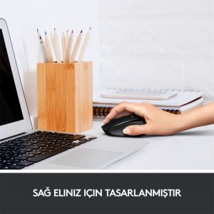 LOGITECH M330 SESSİZ KABLOSUZ OPTİK MOUSE-KIRMIZI 910-004911