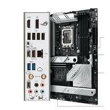 ASUS MB ROG STRIX B760-A GAMING WIFI INTEL B760 LGA1700 DDR5 7800 VGA HDMI 3x M2 USB3.2 WiFi 6E-BT AURA RGB 2.5Gbit LAN ATX ASUS 5X TUF PROTECTION III ARMOURY CRATE AI SUITE 3