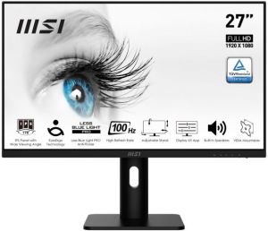MSI 27 PRO MP273AP 1920x1080 (FHD) FLAT IPS 100HZ 1MS ANTI-GLARE PIVOT MONITOR