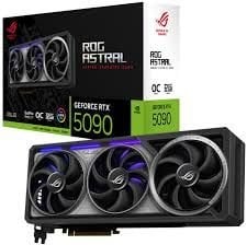 ASUS-ROG-ASTRAL-RTX5090-O32G-GAMING-NVIDIA-GEFORCE-RTX 5090-32GB GDDR7-512bit--OC-2xHDMI-3xDP-RGB-DLSS4 EKRAN KARTI