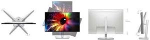 DELL U2724D 27 ULTRASHARP IPS BLACK TECHNOLOGY 2560x1440 16:9 5MS 120Hz 2XDP HDMI Type-C ANTI-GLARE HEIGHT TILT SWIVEL PIVOT VESA MONITOR