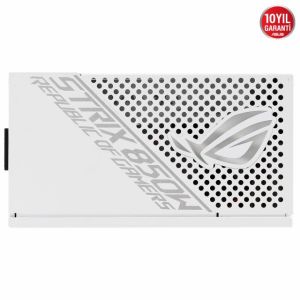 ASUS ROG-STRIX-850G BEYAZ 80 PLUS GOLD 850W MODÜLER GÜÇ KAYNAĞI JAPON KAPASİTÖRLER 10 YIL GARANTİ