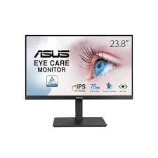 ASUS VA24EQSB 23.8 IPS FREESYNC 1920x1080 5MS 75HZ DP HDMI VGA VESA 3YIL EYECARE. PIVOT CERCEVESIZ MONITOR