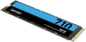 LEXAR SSD NM710X 1TB HIGH SPEED PCIe GEN 4X4 M.2 NVMe UP TO 5000 MB/S READ AND 4500 MB/S WRITE LNM710X001T-RNNNG