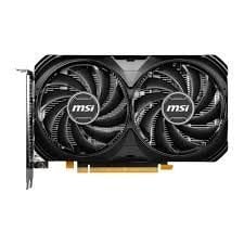 MSI VGA GEFORCE RTX 4060 VENTUS 2X BLACK 8G RTX4060 8GB GDDR6 128B DX12 PCIE 4.0 X8 (3XDP 1XHDMI)