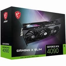 MSI VGA GEFORCE RTX 4090 GAMING X SLIM 24G RTX4090 24GB GDDR6X 384B DX12 PCIE 4.0 X16 (2XDP 2XHDMI)