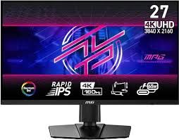 MSI 27 MPG 274URF QD RAPID IPS 3840x2160 (UHD) 16:9 160HZ 1MS FREESYNC PREMIUM PRO GAMING MONITOR