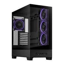 ASUS A31 PLUS M-ATX KASA, GİZLİ KONNEKTÖR DESTEKLİ, 360 MM RADYATÖR VE 380 MM EKRAN KARTI UYUMLU, 4 ARGB FANLI KASA