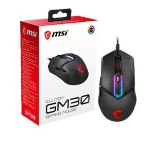 MSI GG CLUTCH GM30 GAMING MOUSE 6.200 DPI OPTIK SENSOR RGB LED OYUNCU FARESI