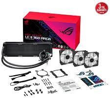 ASUS ROG STRIX LC II 360 ARGB AURA SYNC RGB 120MM*3 ADRESLENEBİLİR RGB FAN CPU SIVI SOĞUTUCUSU BEYAZ V3