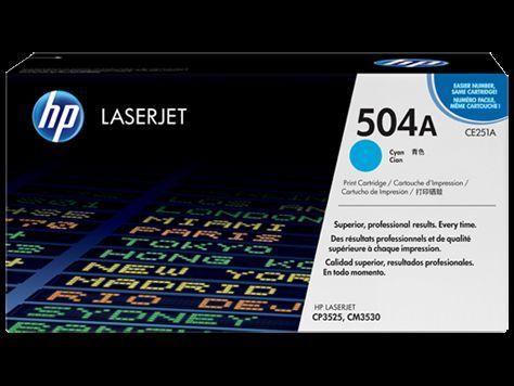 CE251A NO 504A MAVI KARTUŞ