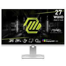 MSI 27 MAG 274QRFW 2560x1440 (WQHD) 16:9 FLAT RAPID IPS 180HZ 1MS FREESYNC PIVOT BEYAZ GAMING MONITOR