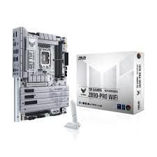ASUS MB TUF GAMING Z890-PRO WIFI Intel Z890 LGA1851 DDR5 9066 DP HDMI 2xUSB4 4x M2 USB3.2 WiFi 7 + BT AURA RGB 2.5Gbit LAN ATX 16+1+2+1 Güç Aşamaları, Thunderbolt 4, Easy PC DIY, USB 10G PD 3.0 ile 30W a kadar USB Çıkışı