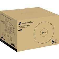 TP-LINK EAP613 AX1800 1775 Mbps KABLOSUZ DUAL BAND GIGABİT TAVAN TİPİ ACCESS POİNT (5-pack)