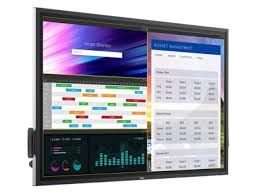 DELL 65 P6524QT 4K UHD INTERACTİVE TOUCH MONİTOR - 60 Hz 9 MS 3840 x 2160 1x DP 3x HDMI