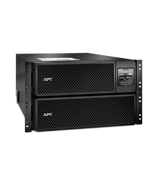 APC Smart-UPS On-Line, 10kVA/10kW, Rackmount 6U, 230V/400V, 6x C13+4x C19 IEC outlets, Network Card+SmartSlot, Extended runtime, W/