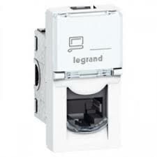 LEGRAND 076561 RJ45 CAT6 UTP 1 MODUL BEYAZ 10 adet