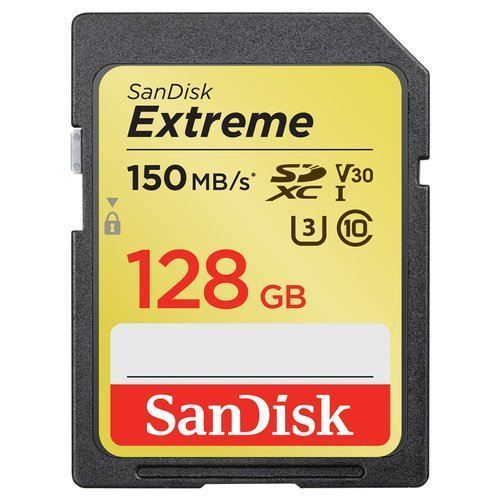 SDSDXV5-128G-GNCIN Extreme SDXC Card 128GB 170MB/s V30 UHS