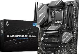 MSI B760 GAMING PLUS WIFI SOKET 1700 DDR4 5333(OC) PCI-E ,M.2 USB3.2 HDMI,DP 1X 2.5G LAN WI-FI 6E ATX