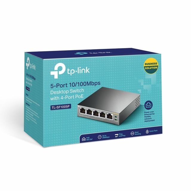 TL-SF1005P 5 PORT 10/100MBPS SWITCH 4 PORT POE