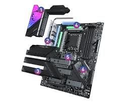MSI MB MPG Z790 CARBON MAX WIFI II SOKET 1700 DDR5 7800MHZ(OC) PCI-E Gen5 M.2 USB3.2 HDMI 1x5G LAN WI-FI 7 ATX