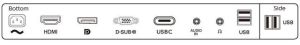 243B9-00 MON 23.8'' 1920X1080 4Ms 75Hz USB-C IPS