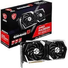 MSI VGA RADEON RX 6650 XT GAMING X 8G RX6650XT 8GB GDDR6 128B PCIE 4.0 X8 (3XDP 1XHDMI)