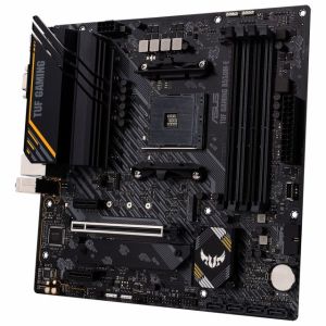 ASUS TUF GAMING B550M-E AMD B550 AM4 DDR4 4800 DP HDMI VGA ÇİFT M2 USB3.2 AURA RGB MATX 128GB KADAR RAM DESTEGI BIOS FLASHBACK BUTONU ASUS TUF PROTECTION